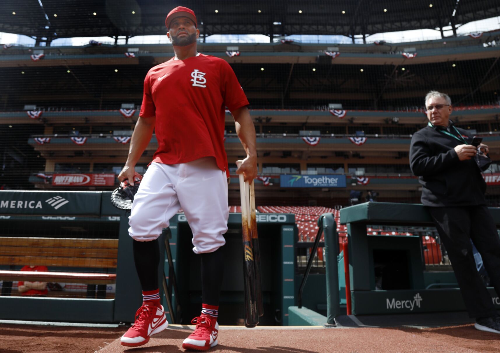 St. Louis Cardinals open the season at home against the Pittsburgh Pirates